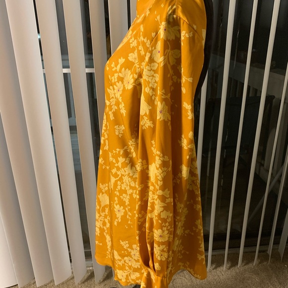 Free People Aries Printed Cutout Mini Dress - Picture 5 of 6